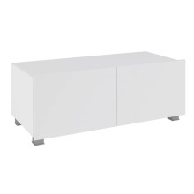 TV table PAVO 37x100 cm shiny white