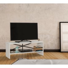 TV table ROZI 45x90 cm white