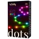 Twinkly - LED RGB Dimmable strip DOTS 60xLED 3 m Wi-Fi USB
