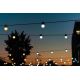 Twinkly - LED Dimmable outdoor decorative chain FESTOON 40xLED 24m IP44 Wi-Fi