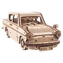 Ugears - 3D wooden mechanical puzzle Harry Potter flying Ford Anglia