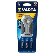 Varta 16647101421 - LED Hand flashlight SILVER LIGHT LED/3xAAA