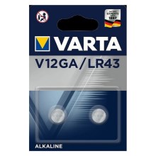 Varta 4278101402 - 2 pcs Alkaline button battery ELECTRONICS V12GA 1,5V