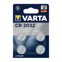 Varta 6032101404 - 4 pcs Lithium button battery ELECTRONICS CR2032 3V