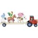 Vilac - Wooden tractor with animals