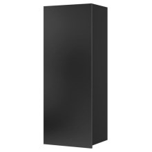 Wall cabinet CALABRINI 117x45 cm black