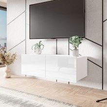 Wall cabinet CALABRINI 34x105 cm white