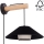 Wall lamp AMIGO 1xE27/25W/230V oak – FSC certified
