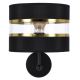 Wall lamp ANDY 1xE27/40W/230V black/gold