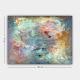 Wall painting on canvas 70x100 cm multicolored