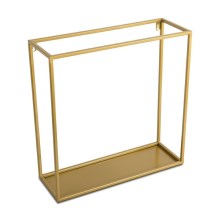 Wall shelf 45x45 cm gold