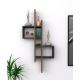 Wall shelf EMSE 108x53,8 cm brown/anthracite