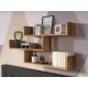 Wall shelf TRIO 55x119 cm oak wotan