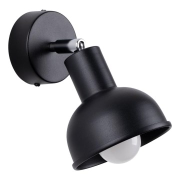 Wall spotlight ELBA 1xE27/15W/230V black