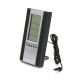 Weather station with LCD display and alarm clock 2xAAA black/silver