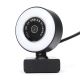 Webcam 2K with dimmable LED lighting