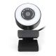 Webcam 2K with dimmable LED lighting