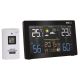 Wireless weather station with an alarm clock 3xAAA black