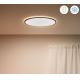 WiZ - LED Dimmable ceiling light SUPERSLIM LED/22W/230V 2700-6500K Wi-Fi black