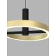 Wofi 5016-304 - LED Dimmable chandelier on a string BREST LED/26W/230V black/gold
