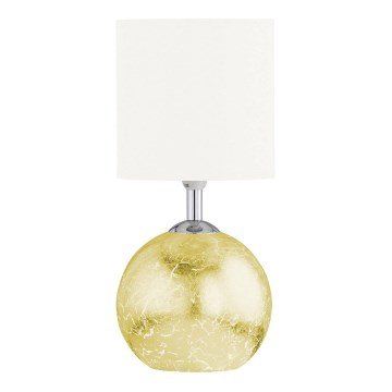 Wofi 8149.02.13.6012 - Table lamp CARMEN 1xE14/40W/230V + 1xG9/10W gold