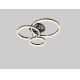 Wofi 9049-405 - LED Dimmable surface-mounted chandelier PERPIGNAN LED/51W/230V black chrome