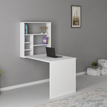 Work table with a shelf SEDIR 154,2x90 cm white