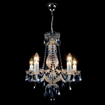 Wranovsky JWZ102052101 - Crystal chandelier on a chain DE LUXE 5xE14/40W/230V