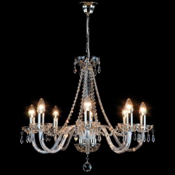 Wranovsky JWZ117082101 - Crystal chandelier on a chain BONTON 8xE14/40W/230V