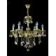 Wranovsky JWZ167061100 - Crystal chandelier on a chain CLARIT 6xE14/40W/230V
