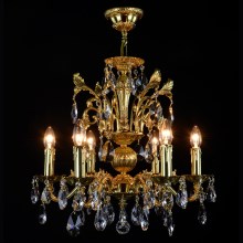 Wranovsky JWZ210061100 - Crystal chandelier on a chain ARIES 6xE14/40W/230V
