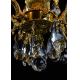 Wranovsky JWZ210061100 - Crystal chandelier on a chain ARIES 6xE14/40W/230V