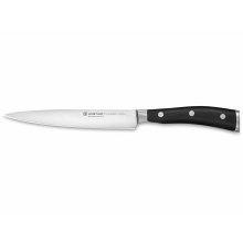 Wüsthof - Kitchen knife for ham CLASSIC IKON 16 cm black