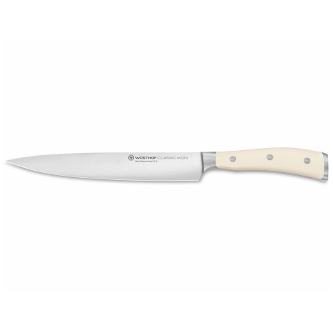 Wüsthof - Kitchen knife for ham CLASSIC IKON 20 cm creamy