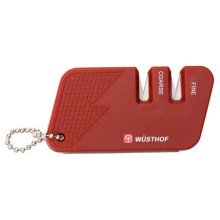 Wüsthof - Pocket knife sharpener red