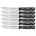 Wüsthof - Set of kitchen knives for steak GOURMET 6 pcs black