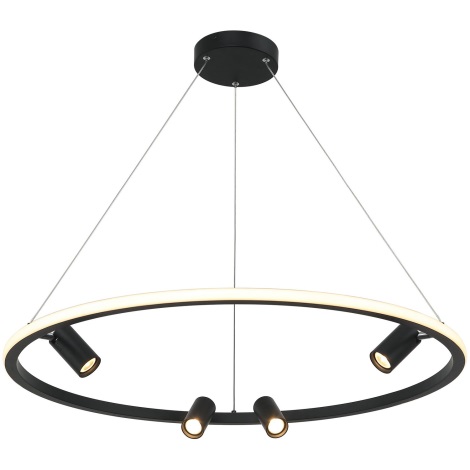 Zambelis 22013 - LED Dimmable chandelier on a string LED/59W/230V d. 79 cm black