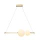 Zambelis 22108 - LED Dimmable chandelier on a string LED/11W/230V gold
