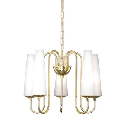 Zuma Line - Chandelier on a chain 5xE14/40W/230V gold