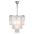 Zuma Line - Crystal chandelier on a chain 4xE14/40W/230V
