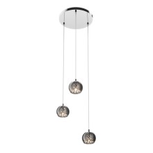 Zuma Line - Crystal chandelier on a string 3xG9/42W/230V