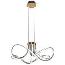 Zuma Line - LED Dimmable chandelier on a string LED/45W/230V grey/gold