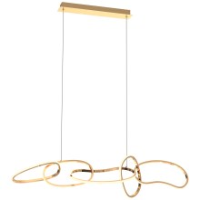 Zuma Line - LED Dimmable chandelier on a string LED/56W/230V gold