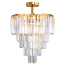 Zuma Line - Surface-mounted chandelier 10xE14/40W/230V gold