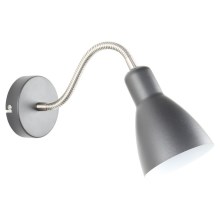 Zuma Line - Wall small lamp 1xE27/40W/230V grey